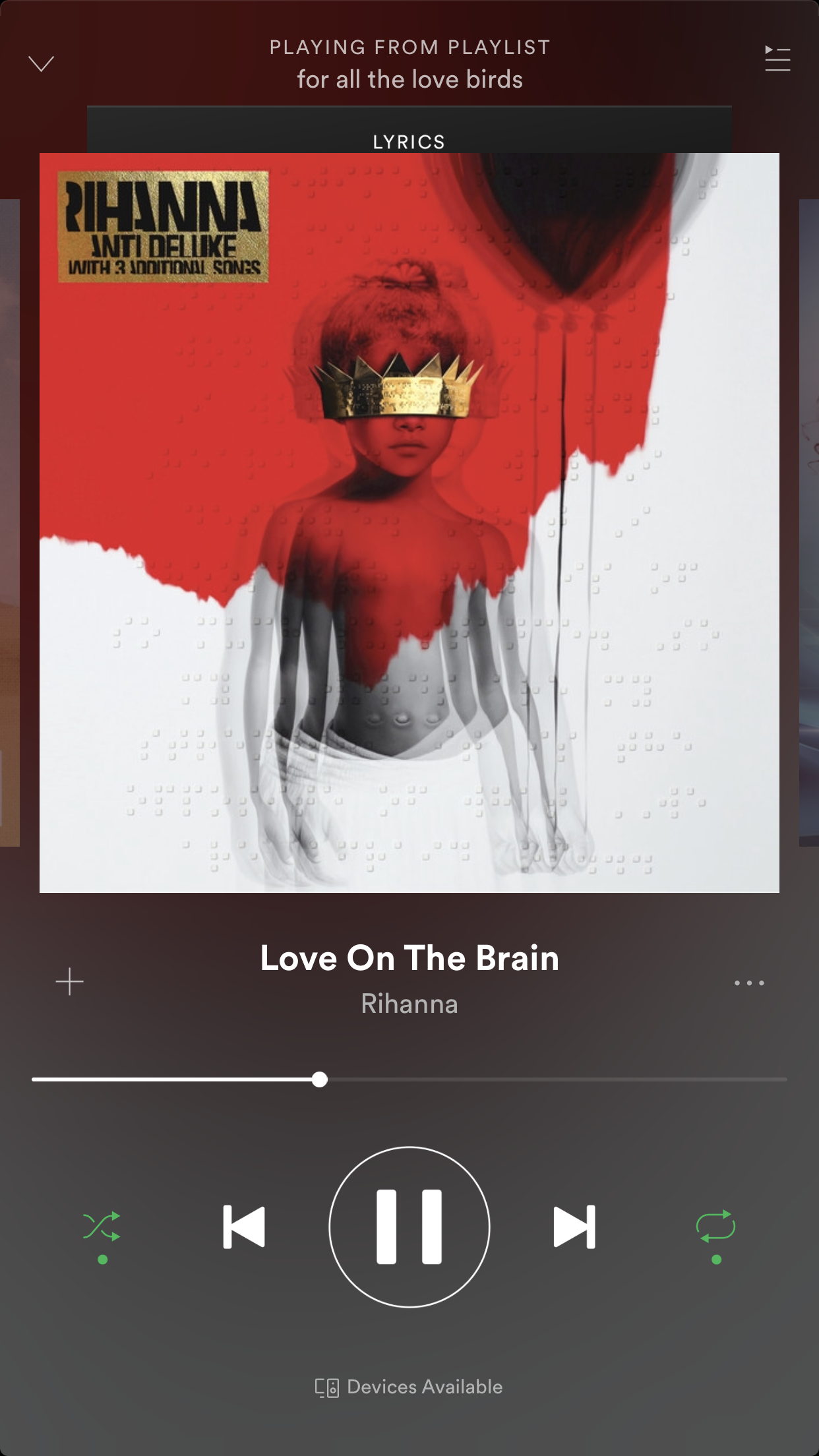 love on the brain