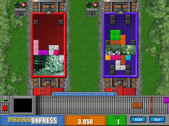 puzzle express train game
